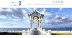 Desktop Screenshot of carillonbeach.com